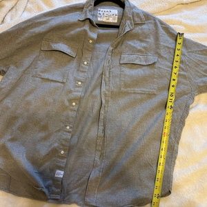 Frank and Eileen MCLOGHLIN shirt jacket - grey flannel